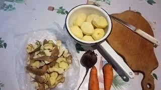 БН 16 Как кормить червя пищевыми отходами очистками с овощей.