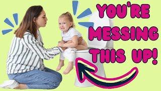 The number one potty training mistake parents make