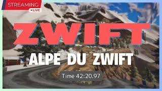 Zwift 2024/11/27 Alpe du Zwift 42:20