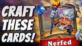 Hearthstone CRAFTING TIPS: Which Legendary Card Should I Craft? Whizbang's Workshop