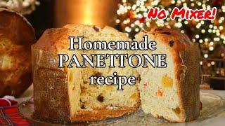 Perfectly Fluffy Panettone! Easy Homemade Recipe Without a Mixer