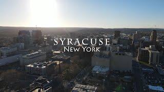 Syracuse, New York - [4K] Drone Tour