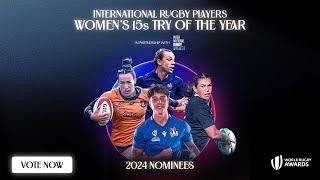 International Rugby Players Women's 15's Try of the Year Nominees