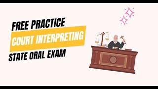 Court Interpreting Practice Exam | Interprepedia | #interpretation #translation