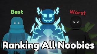 RANKING ALL NOOBIES IN FIND THE NOOBIES PART 2