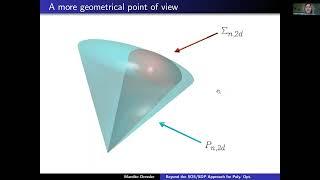 MoCaO Lectures 2023: Polynomial optimisation - Lecture 5 by Mareike Dressler