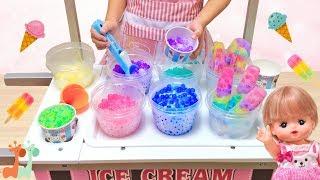 Orbeez Ice Cream Popsicle Shop!! Mell-chan Doll , Baby Born : Frozen Orbeez