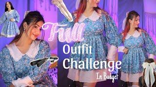 Shopsy Full Outfit Challenge in Budget | Everything Under 300/- from @Shopsy // Charchita Sarma