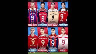 9️⃣"Bayern's Legacy of Legendary No. 9s: From Luca Toni to Harry Kane