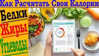 Как рассчитать свои калории для похудения или набора?! Сколько нужно есть?!