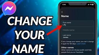 How To Change Your Name On Messenger