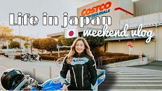 weekend vlog | ride ️ , COSTCO JAPAN, 2nd street & H & M haul