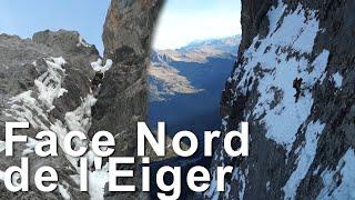 #1 Heckmair Route Eiger North Face 3970 meters Bernese Alps mountaineering mountain