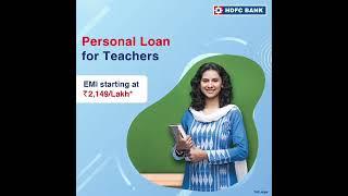 personal loan ( HDFC Bank)