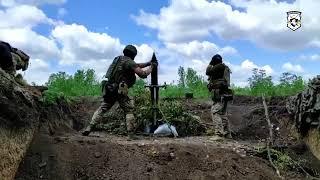 Invasion Of Ukraine - Mortarmen Of Ukraine's Kastuś Kalinoŭski Regiment Of Belarusian Volunteers