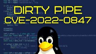 Dirty Pipe - CVE-2022-0847 - Linux Privilege Escalation