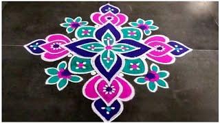 Margazhi Matham Special Rangoli Design / 2025 New Year Rangoli / Sashti Pooja / Kolam / Easy Mugulu