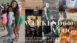 WEEKEND(ISH) VLOG || WORKING ON A MUSIC PROJECT || DOING THE RIGHT THING || GETTING OUT OF A FUNK