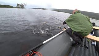 Massive Fish Dragged Our Boat Across the Lake! Epic Battle!