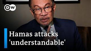 Malaysian PM defends Hamas, condemns West 'hypocrisy' | DW News