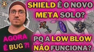 [TIBIA] - SHIELD PODE SE TORNAR O NOVO META! TESTE PRÁTICO EM BULTAUR DE CUDGEL - BUG NA LOW BLOW ??