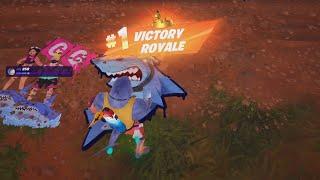 Fortnite SAFETY FIRST STEVE Skin Gameplay And Review (Safety Shark Bundle)