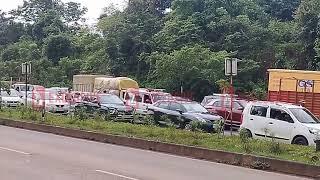 Goa Governor Stuck In Traffic Jam