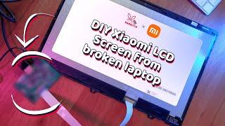 [  DIY VLOG ] Repurposing broken #xiaomi laptop into external monitor