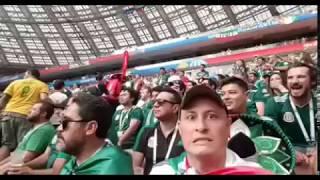 Mexico fans react to its team scoring against Germany | World Cup 2018