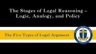 The Stages of Legal Reasoning -- Logic, Analogy, and Policy Trailer