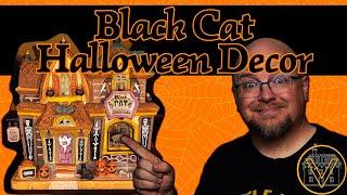 Villaging: Lemax "Black Cat Halloween Decor" Review