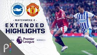 Brighton v. Manchester United | PREMIER LEAGUE HIGHLIGHTS | 8/24/2024 | NBC Sports