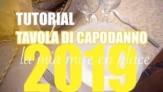 TUTORIAL economico ||| TAVOLA DI CAPODANNO ||| la mia MISE EN PLACE