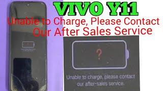 Vivo Y11,Unable To Charge Please Contact Our After Sales Service