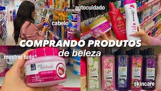 vlog comprando produtos de beleza | comprinhas de autocuidado, skincare, cabelo *baratinhos*