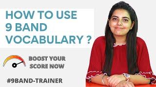 How to use Vocabulary for 9 band Speaking | Lexical Resources | IELTS WITH SIMRAN