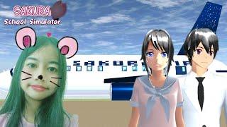 เล่นสีขาว 1 วัน ขาว หรือ ฟ้า ?  | Sakura school simulator °•