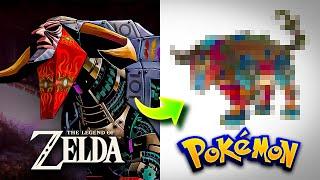 Turning Zelda's Majora's Mask BOSSES into POKEMON