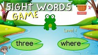 Sight Words Game Level 1/Sight Words Hopper Game/Games for Kids