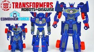 Transformers One Step Changers Robots in Disguise Soundwave Combiner Force Wave 12