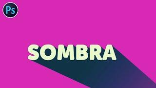 Tutorial Photoshop 01 - Como criar sombra projetada em texto