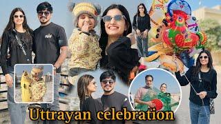 ઉત્તરાયણ ની ઉજવણી કરી પરિવાર સાથે |Uttrayan Celebration With Family |Uttrayan-2025|Uttrayan Vlogs