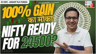 100% gain ka mauka - SME IPO dhamaka | Nifty ready for 24500? | 3/12/2024