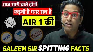 Saleem Sir Spitting Facts BADLY ROASTED  | Saleem Sir Roasted  | Physicswallah