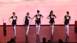 шоу балет Киев/ NC17showballet "стюардессы"/ show ballet Ukraine Kiev Dance Show