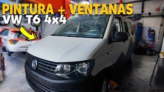 Pintura Off ROAD + Instalación de VENTANAS - #2 Camperización Volkswagen T6 4x4