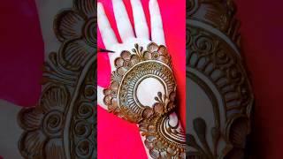 New simple fronthand mehndi design | easy mehandi #shorts #short #mehndi #mehandi #mehndidesign