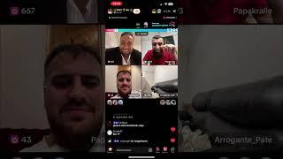 KÜRT IBO WAR LIVE MIT AROGANTER PATE & PAPAKRALLE & NEBIL - SIE REDEN ÜBER DUDI_361 - TIKTOK SERIE 