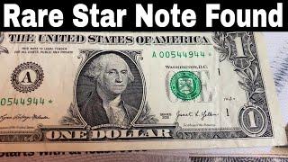 Searching $1,000 in Currency - Rare Star Note Found