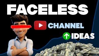 5 FACELESS YouTube channel ideas to Fast Grow (No Skill needed)